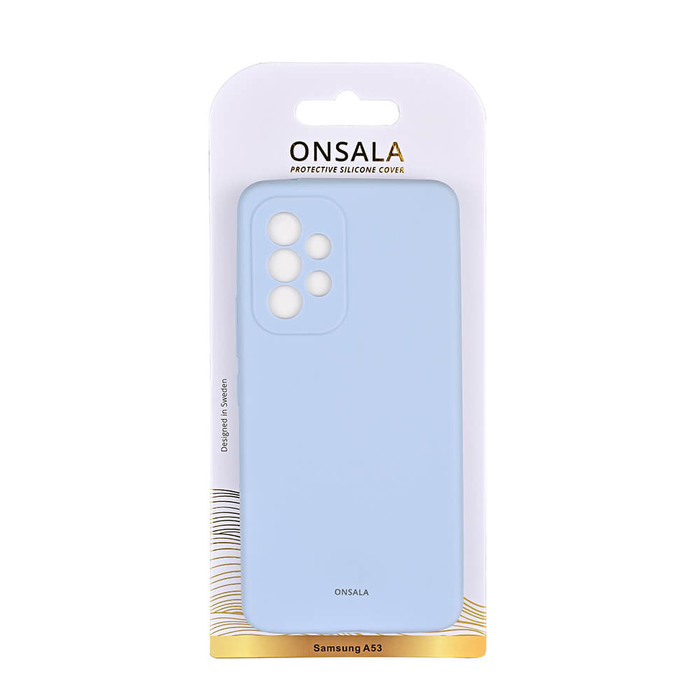 Onsala Phone Case Silicone Light Blue - Samsung A53 – image 2