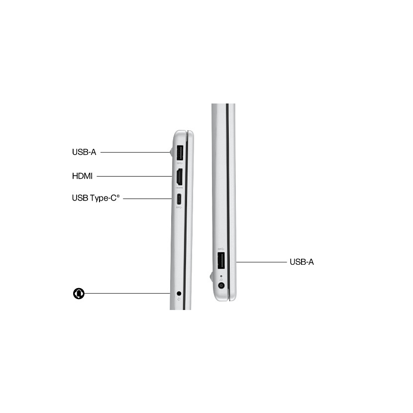 Portátil - HP OmniBook 3 NGAI 15-fn0001ns, 15,6" Full HD, AMD Ryzen™ AI 7 350, 32 GB RAM, 1 TB SSD, Radeon™ 860M, Windows 11 Home, Plata - imagen 15