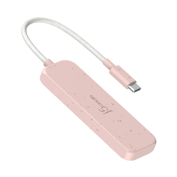 j5create JCH341ER interface hub USB Type-C 1250 Mbit/s Pink – image 2