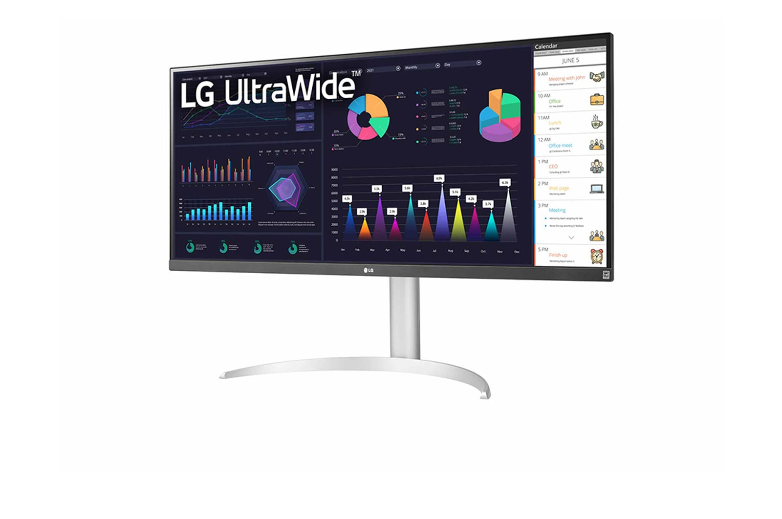 LG 34WQ650-W computer monitor – image 2