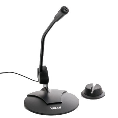 iggual PSI08950 microphone Black PC microphone – image 1