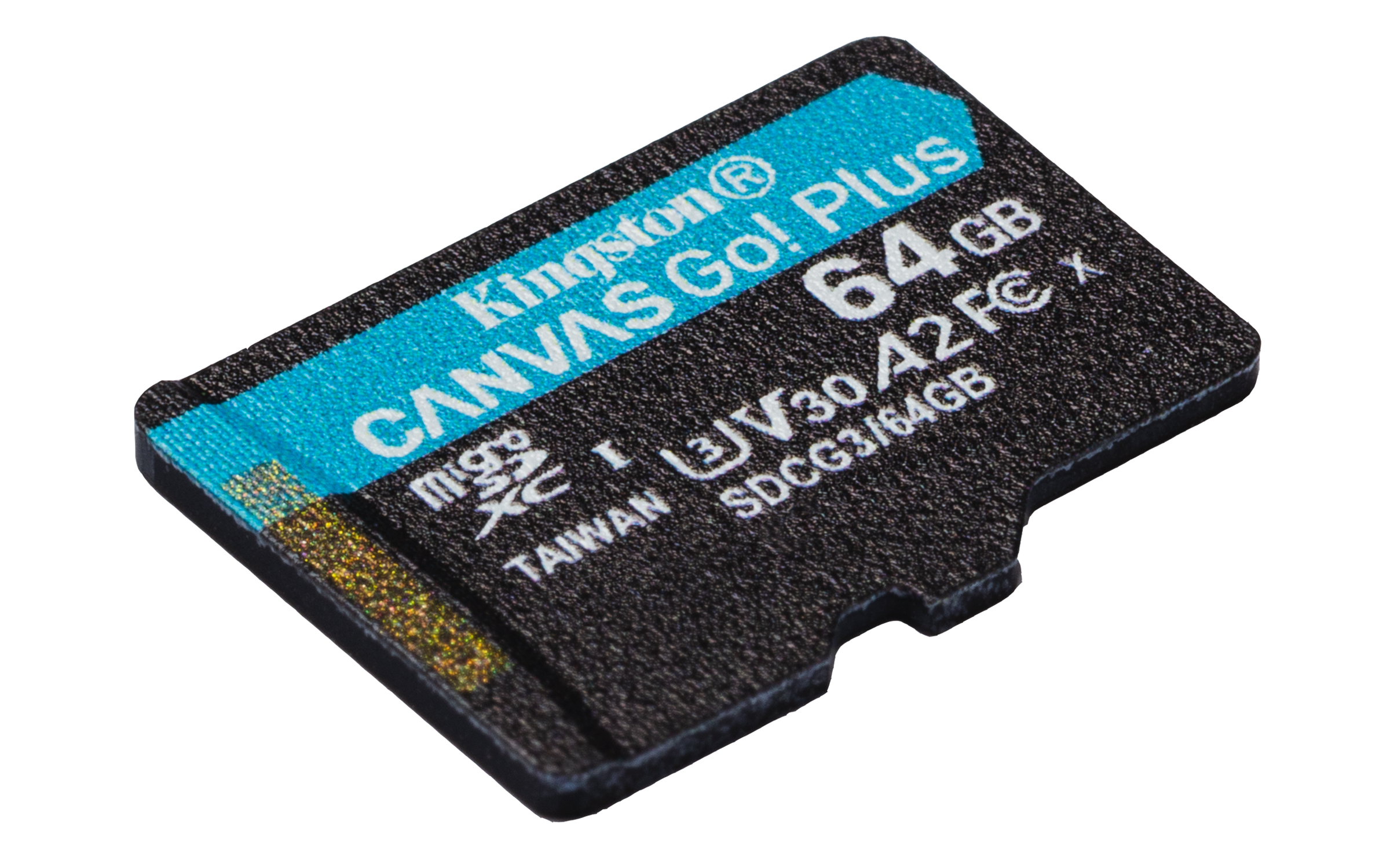 64GB MICROSDXC CANVAS GO PLU170R A2 U3 V30 CARD/ ADP
