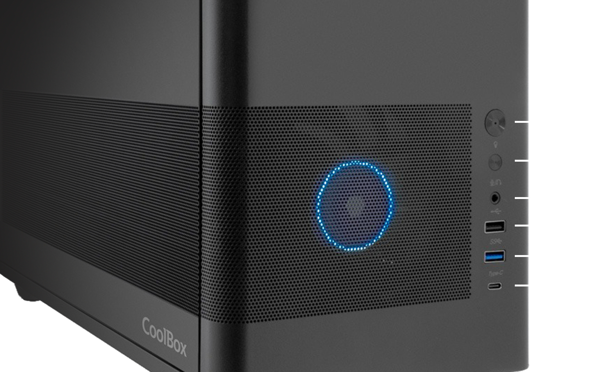 CoolBox COO-CHA-MP2-0 computer case Midi Tower Black – image 6