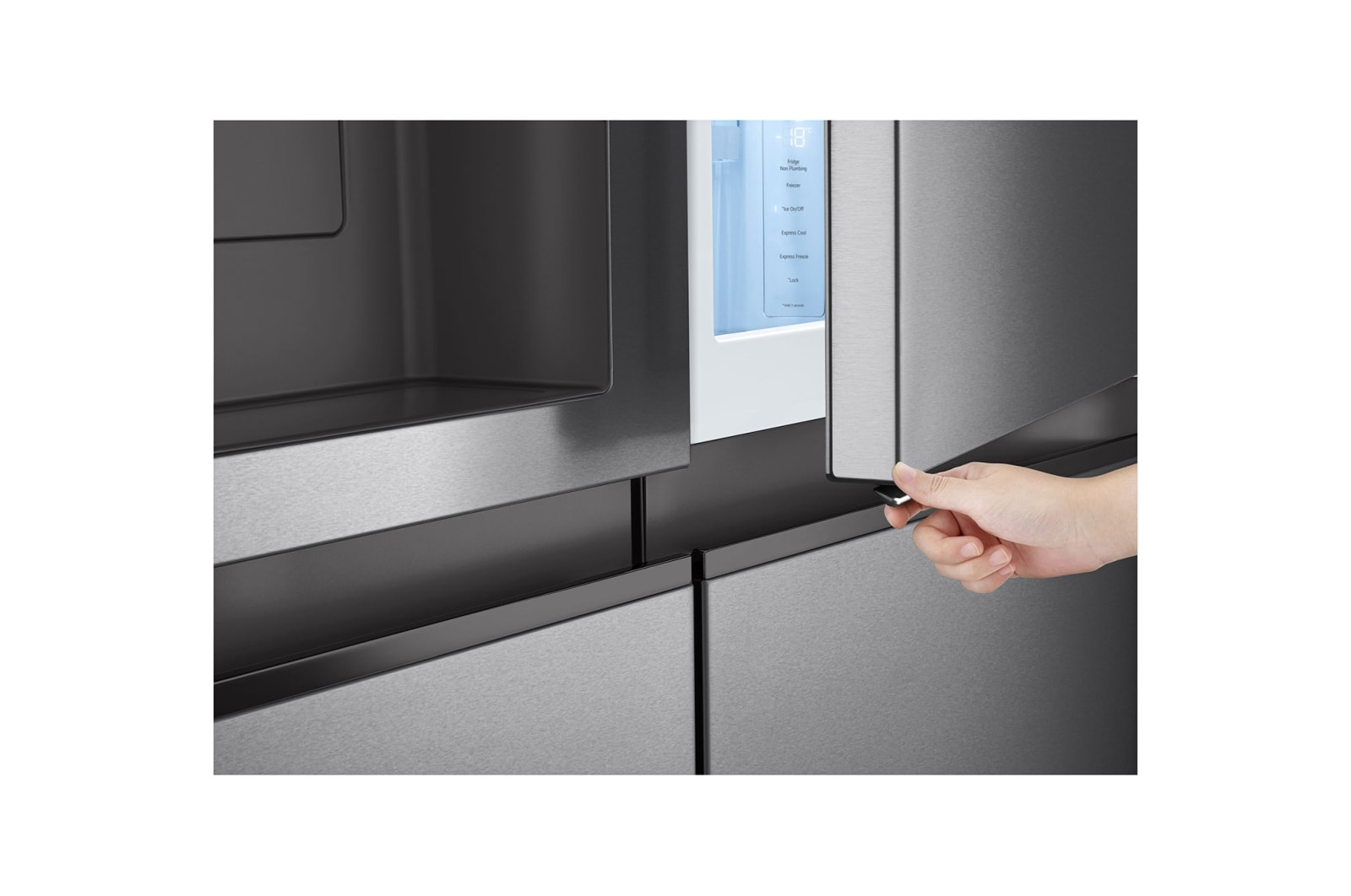 LG GSJV51DSXE side-by-side refrigerator Freestanding – image 5