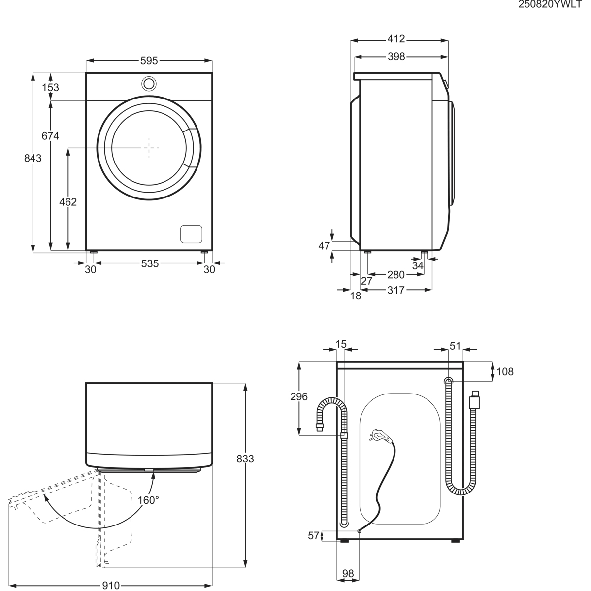 Electrolux EW6S426A washing machine Front-load – image 7