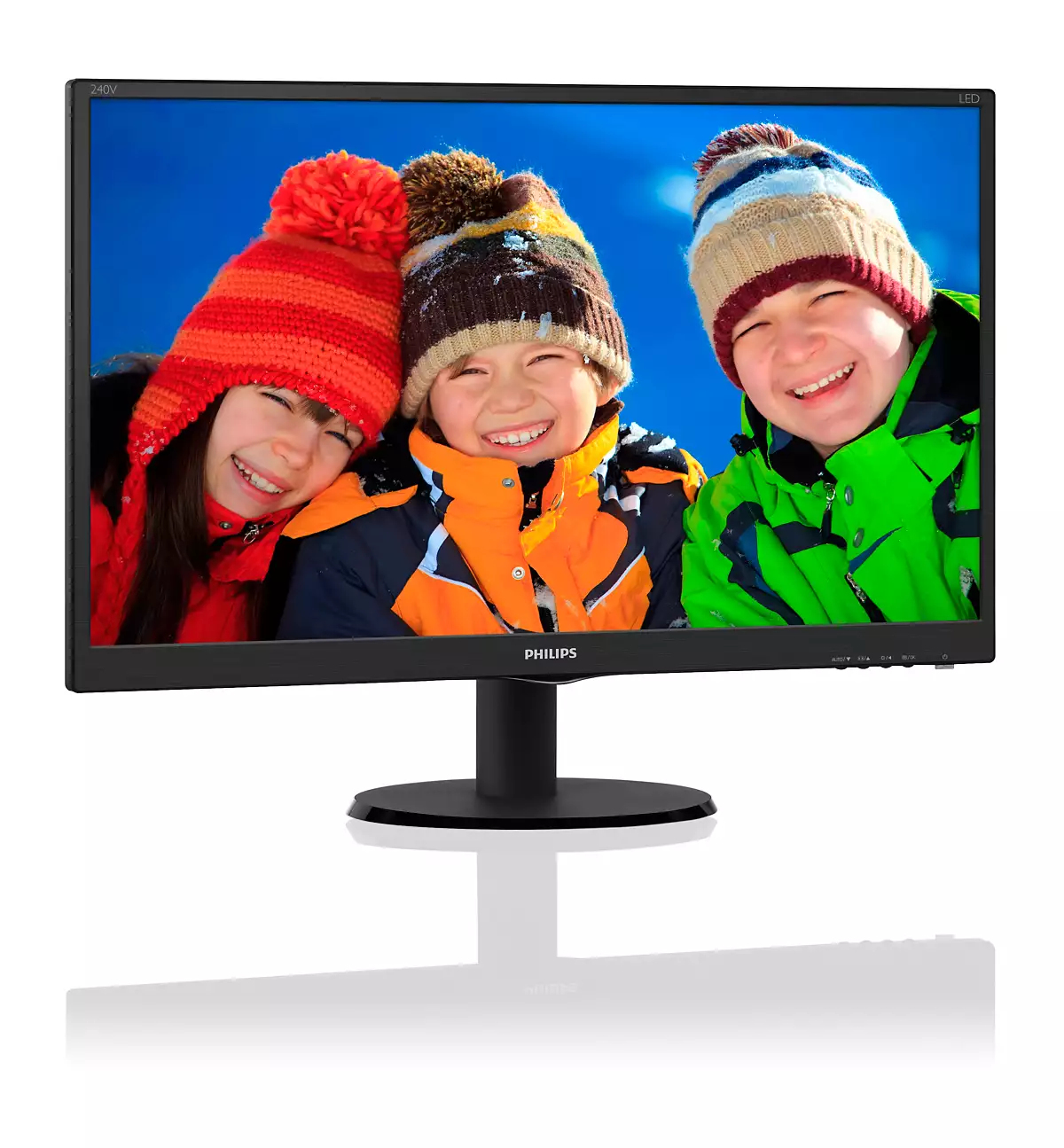 Philips V Line 240V5QDSB/00 computer monitor – image 2