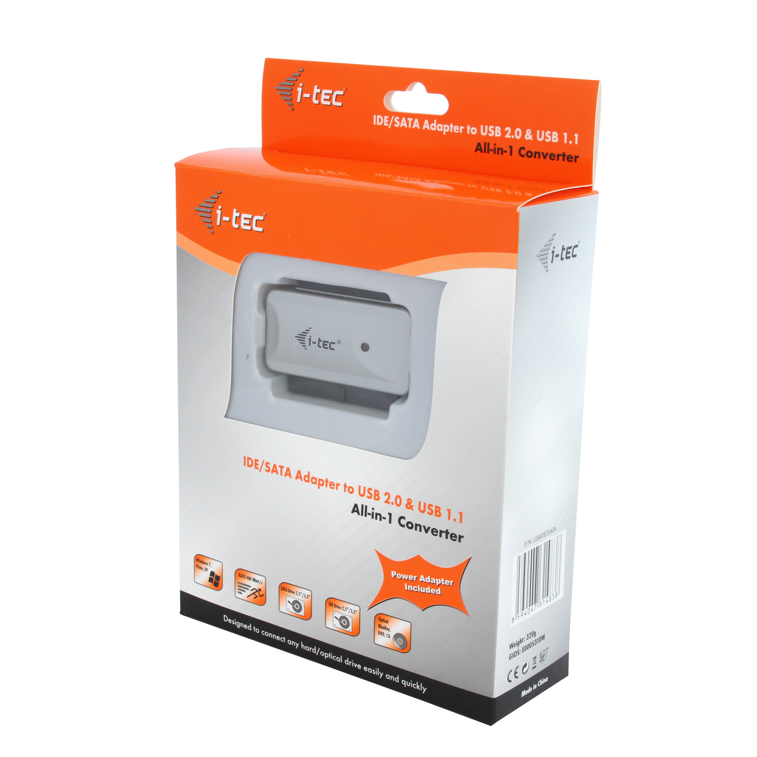 i-tec USB 2.0 IDE/SATA Adapter – image 3