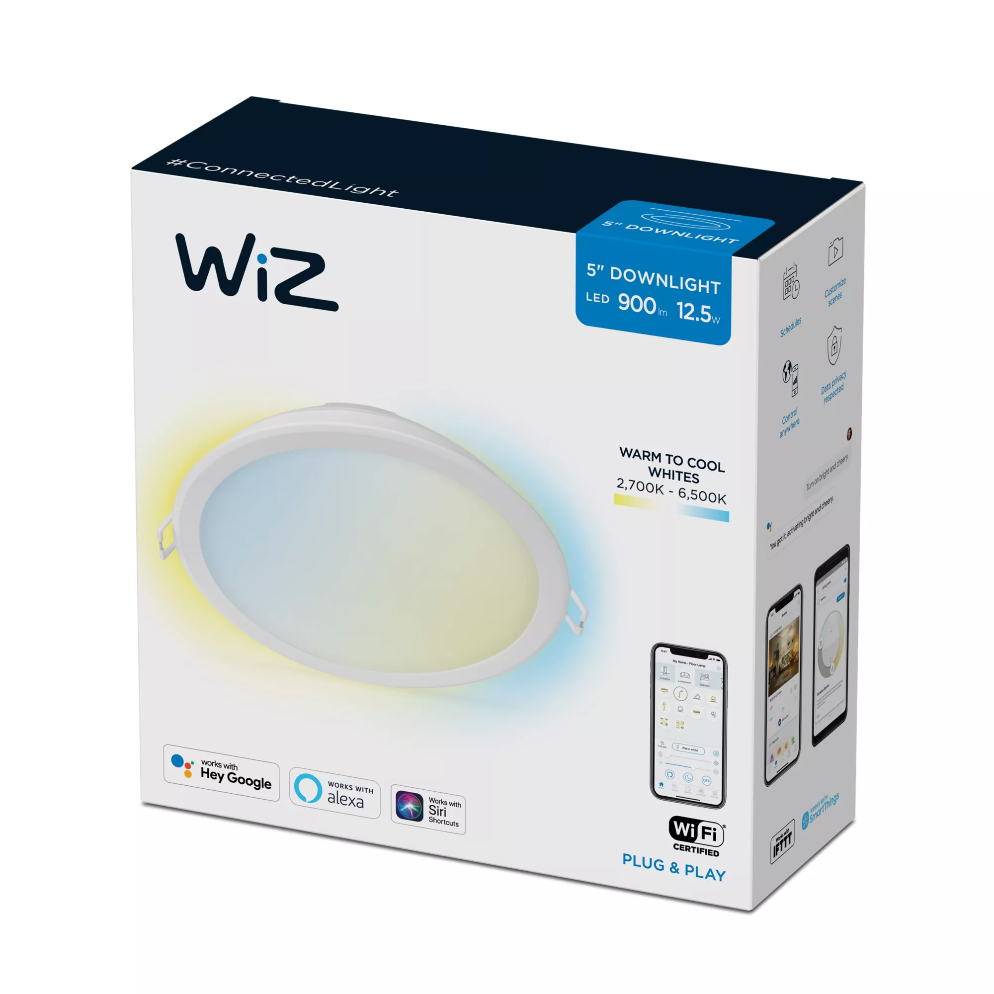WiZ 8719514550032 smart lighting Smart lighting spot Wi-Fi/Bluetooth – image 4
