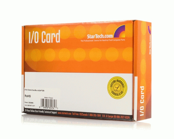 StarTech.com 2 Port 16950 Serial CardBus Adapter – image 5