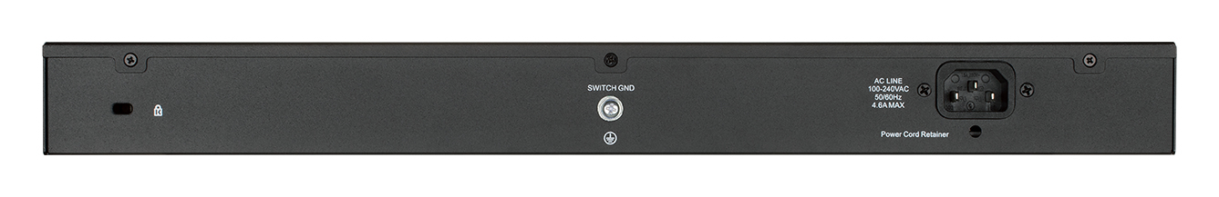 D-Link DGS-1100-26MPV2/E network switch Managed L2 Gigabit Ethernet (10/100/1000) Power over Ethernet (PoE) Black – image 2