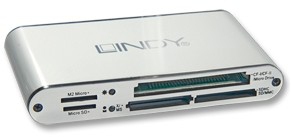 Lindy USB Hub + Card Reader Combo