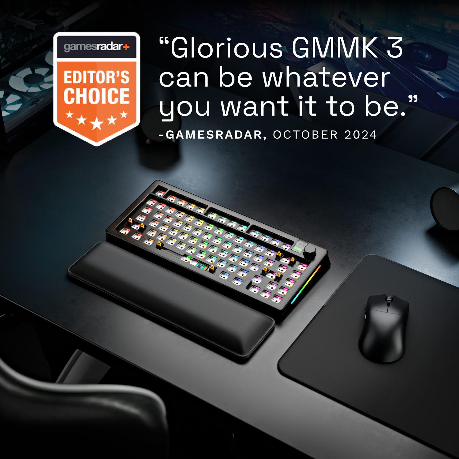Glorious Gaming GMMK 3 PRO 75% Barebones – image 6