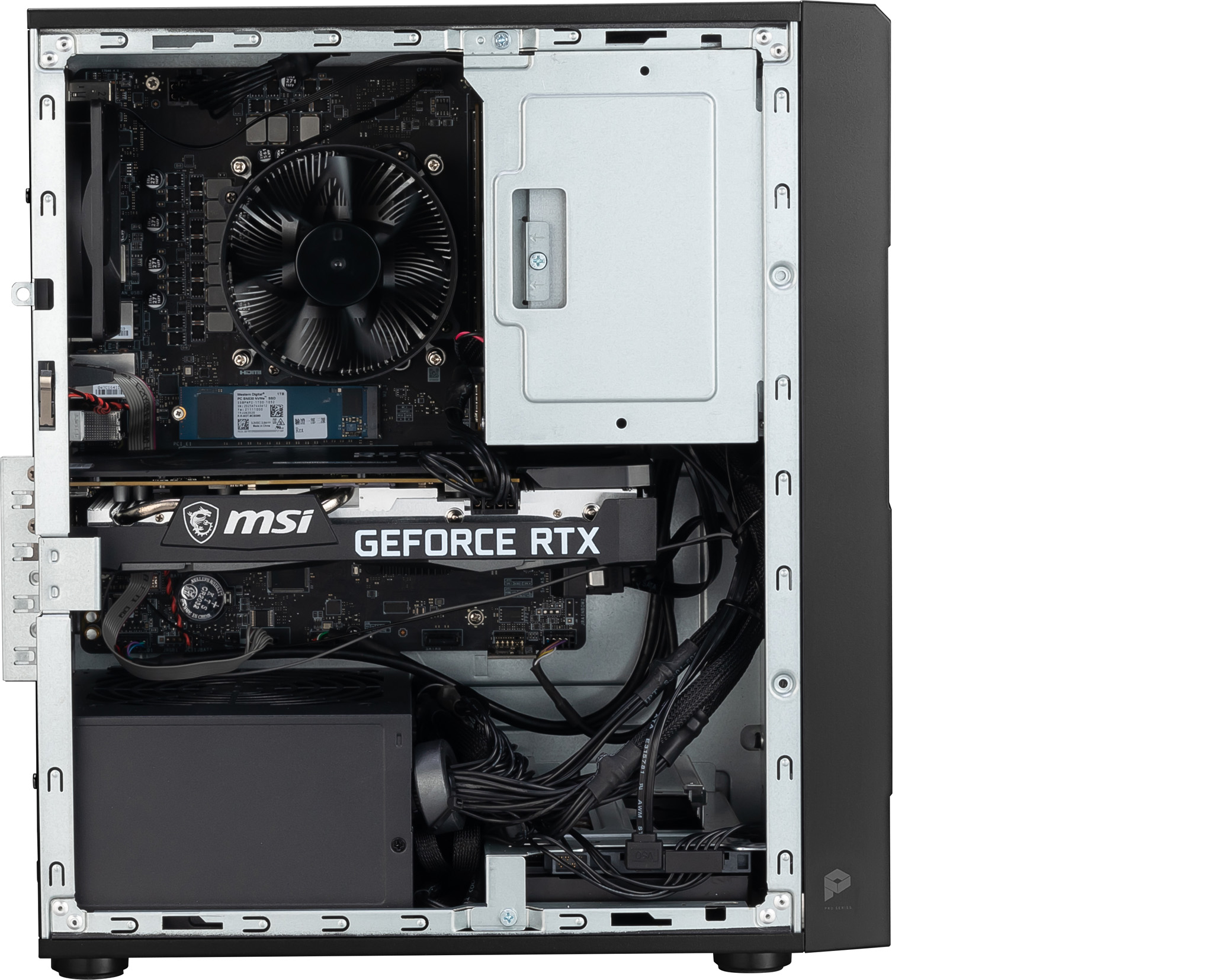 MSI Pro DP180 13NUC-232US Intel® Core™ i7 i7-13700F 32 GB DDR4-SDRAM 2 TB SSD NVIDIA GeForce RTX 4060 Windows 11 Pro Desktop PC Black image 5