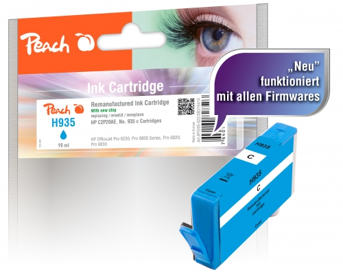 Peach 0F319474 ink cartridge 1 pc(s) Cyan