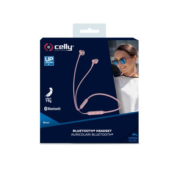 Celly BHAIRPK headphones/headset Wireless In-ear Bluetooth Pink – image 6