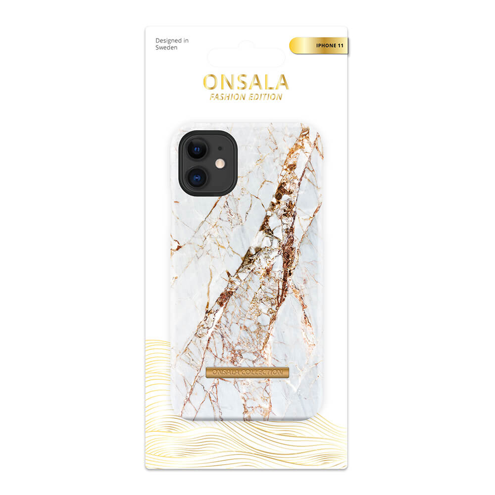 Onsala Mobile Cover Soft White Rhino Marble iPhone 11 – image 2