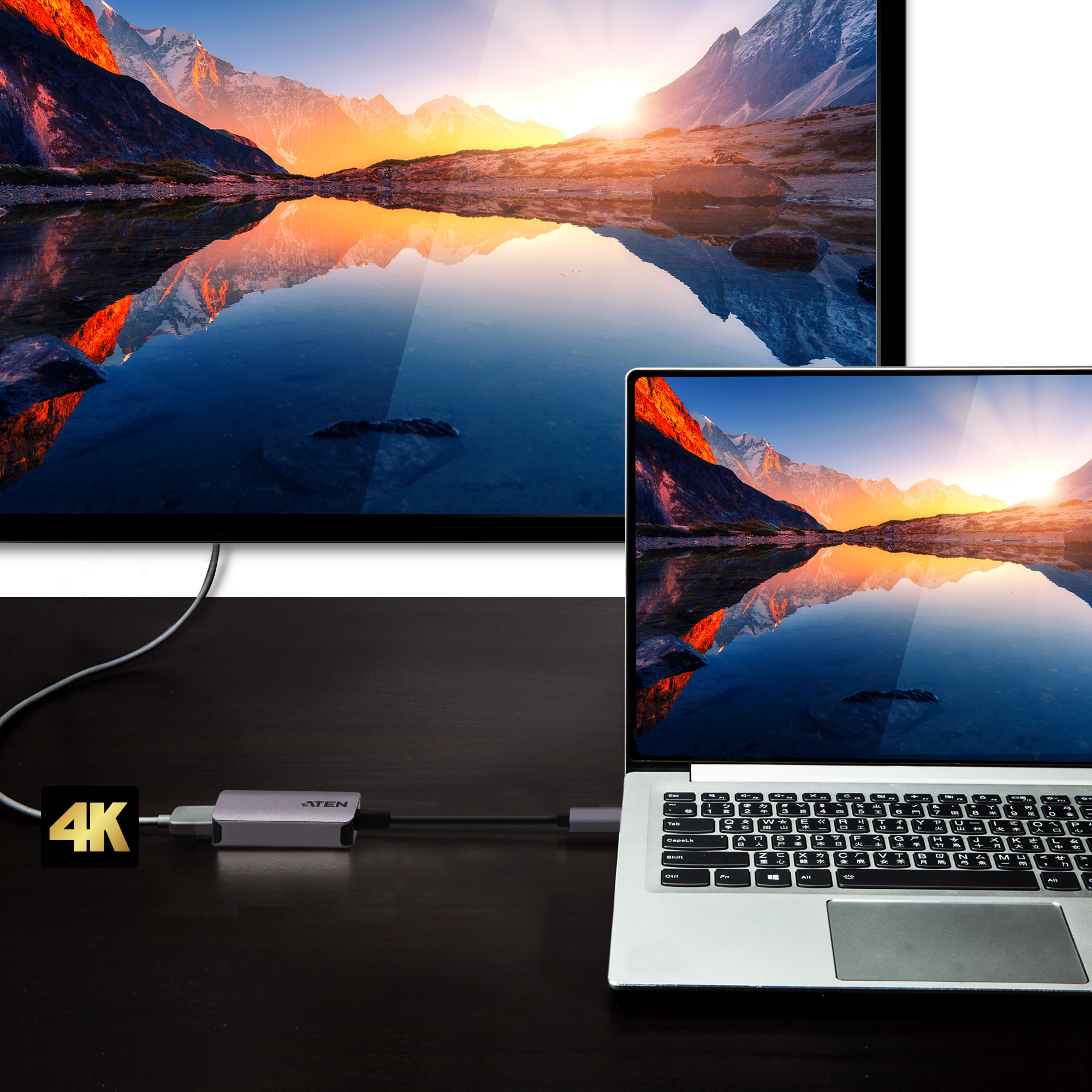 ATEN USB-C to 4K HDMI Adapter – image 4
