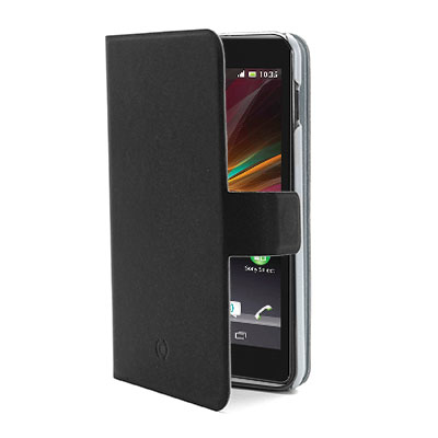 Celly FACE302 mobile phone case Folio Black