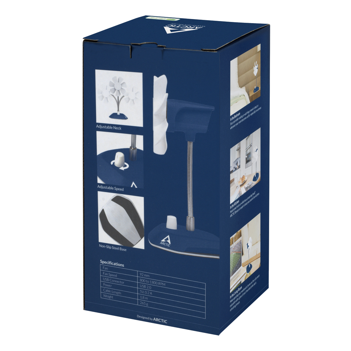 ARCTIC AEBRZ00020A household fan Blue, White – image 9