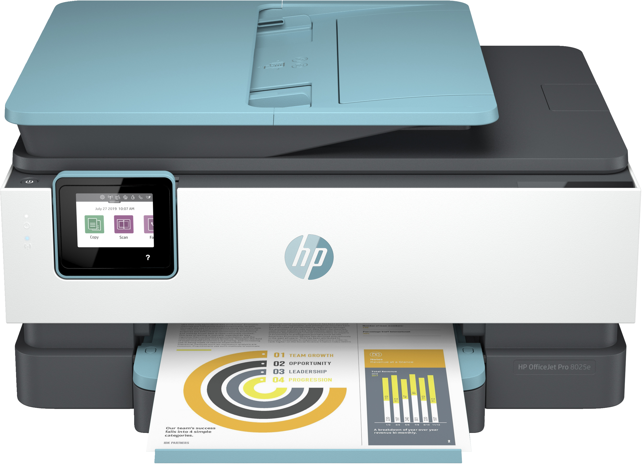 HP OfficeJet Pro HP 8025e Allt-i-ett-skrivare, Färg, Skrivare för Hemma, Skriv ut, kopiera, skanna, fax, HP+; Berättigad till HP Instant Ink; Automatisk dokumentmatare; Dubbelsidig utskrift