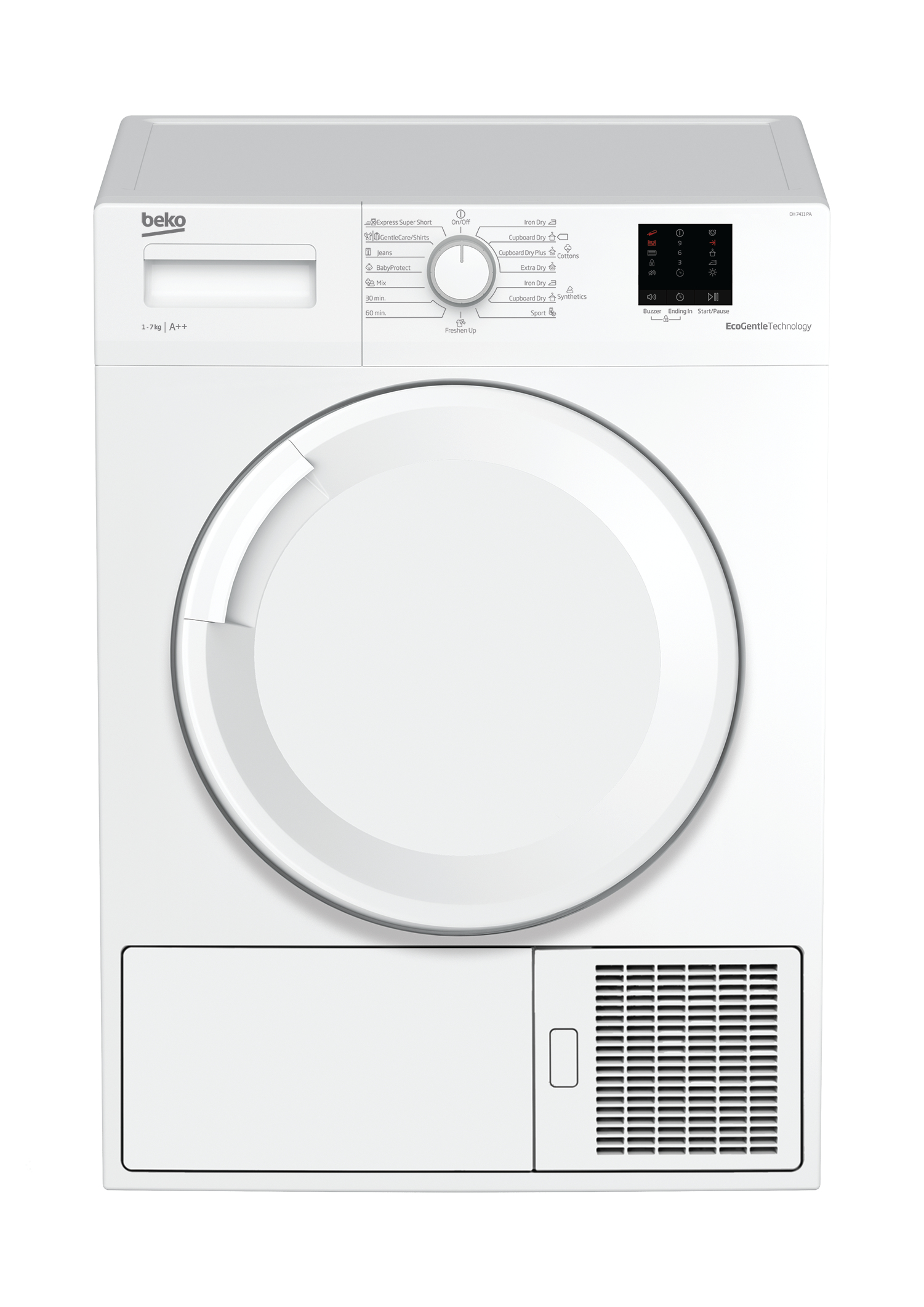 Beko DH7411PA tumble dryer Freestanding Front-load – image 1