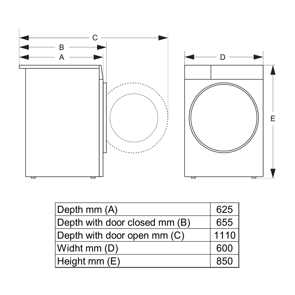 Gorenje D5G49D — vue 1 sur 2