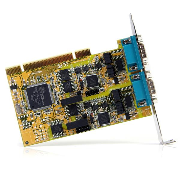StarTech.com 2 Port RS232/422/485 PCI Serial Adapter Card w/ ESD Protection – image 2