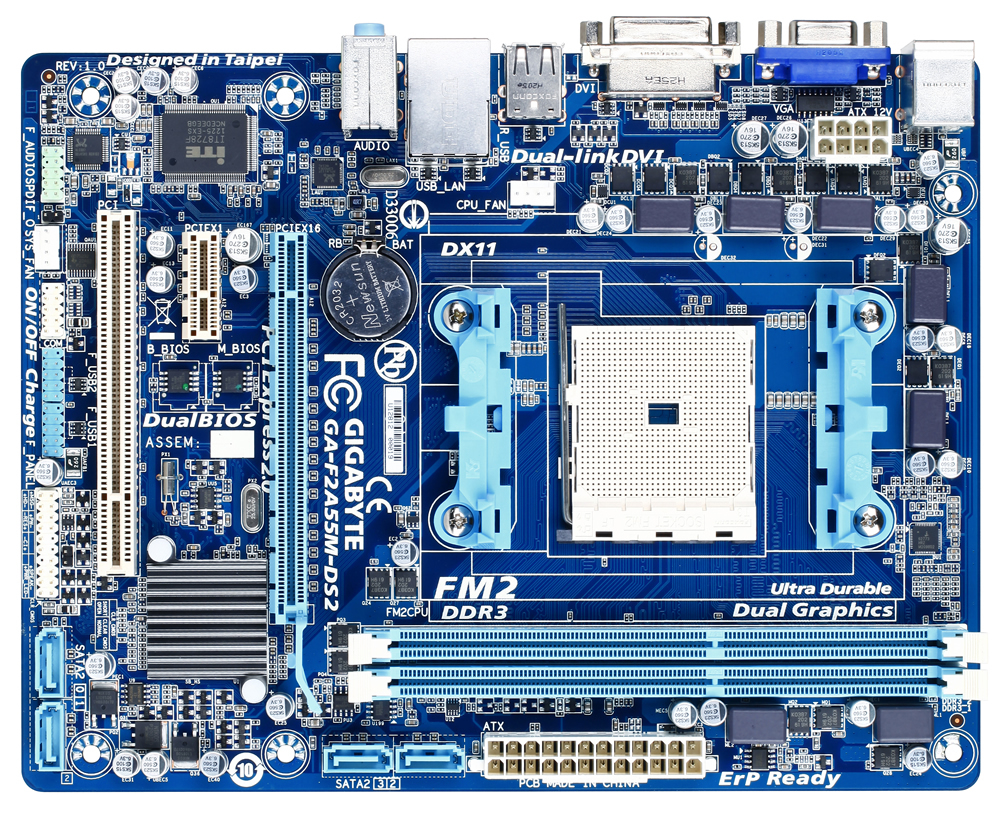 GIGABYTE GA-F2A55M-DS2 (rev. 1.0) – image 2
