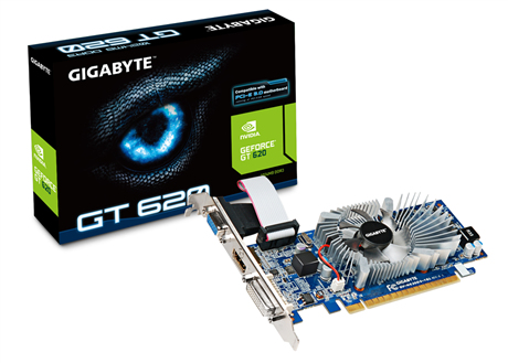 GIGABYTE GVN620D3GL-00-G graphics card NVIDIA GeForce GT 620