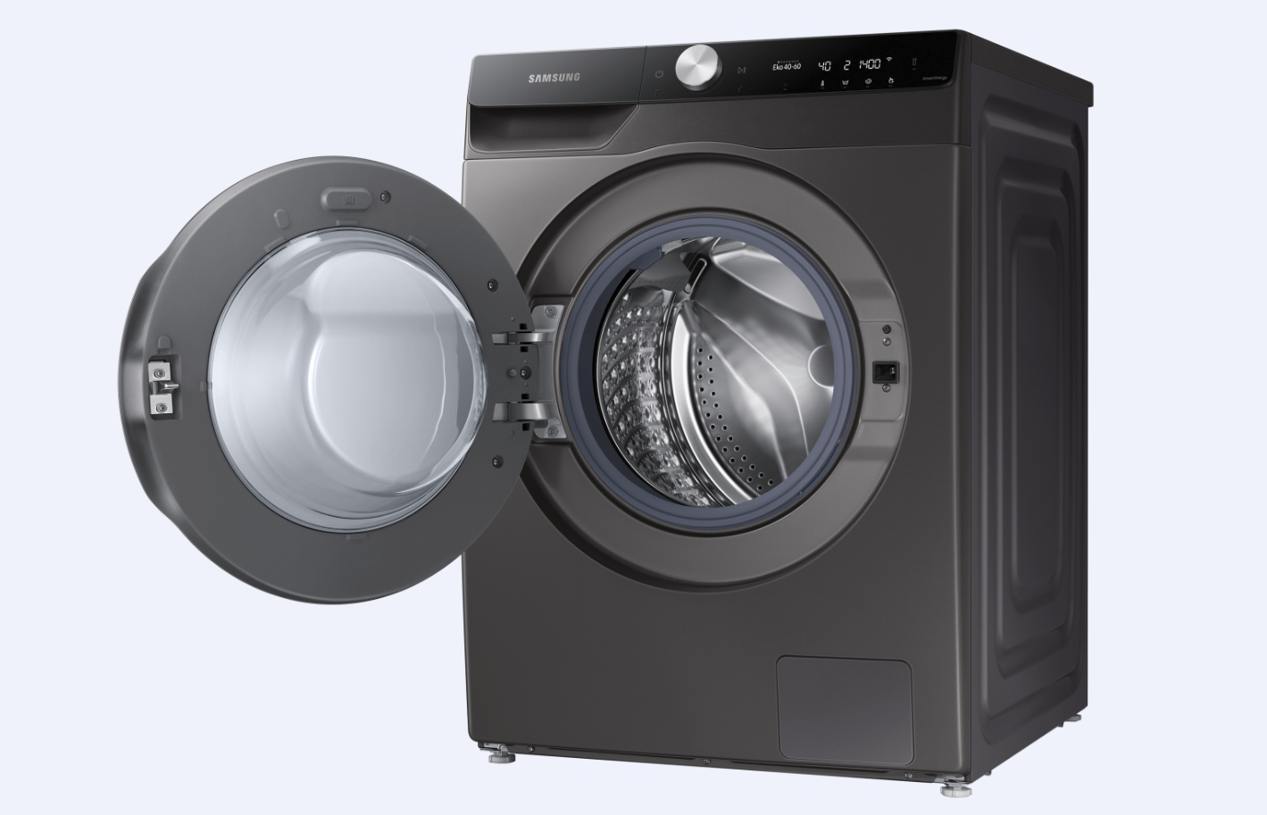 Samsung WD12TP34DSX/AH washer dryer Freestanding Front-load Grey – image 3