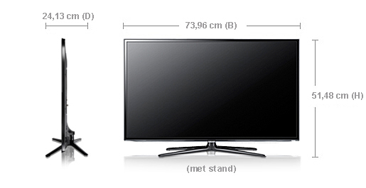 Samsung UE32ES6100W 81.3 cm (32") Full HD Smart TV Wi-Fi Black – image 4