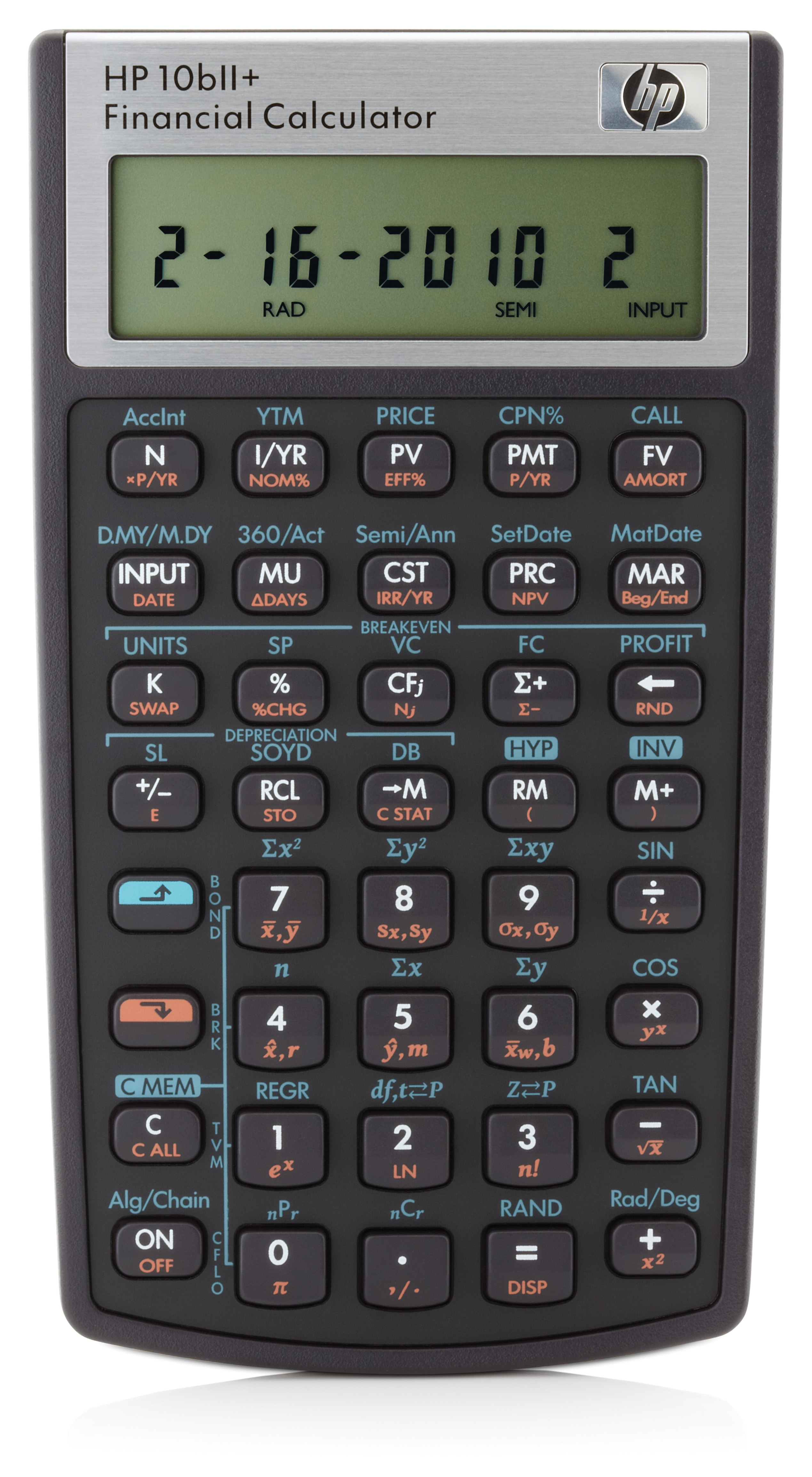 HP 10bII+