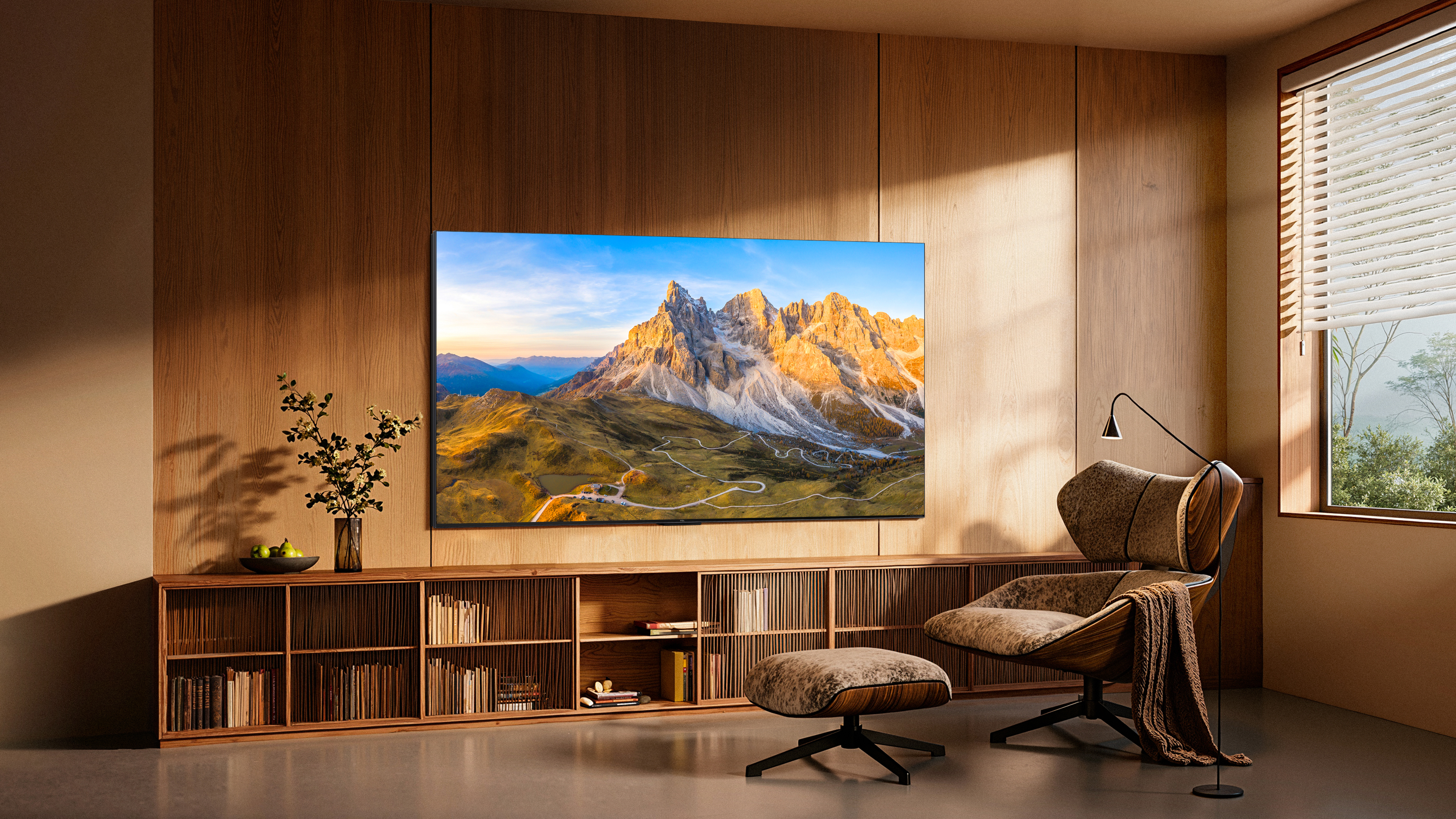 TV TCL QLED Mini LED C8L 55C8L 55 4K UltraHD 144Hz Smart TV Google TV Dolby Vision — photo 3