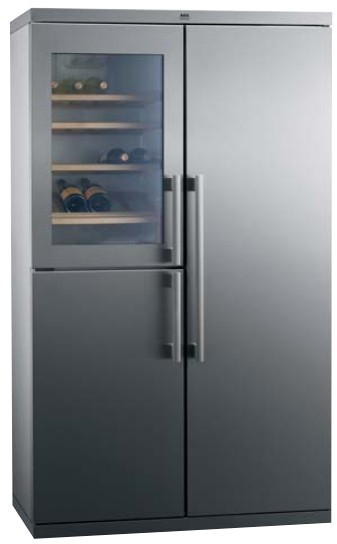 AEG S-75598-KG1 side-by-side refrigerator Freestanding Stainless steel – image 2