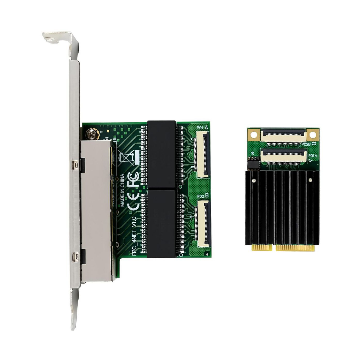Microconnect MC-MINIPCIE-I350-T4 network card Internal Ethernet 1000 Mbit/s – image 2
