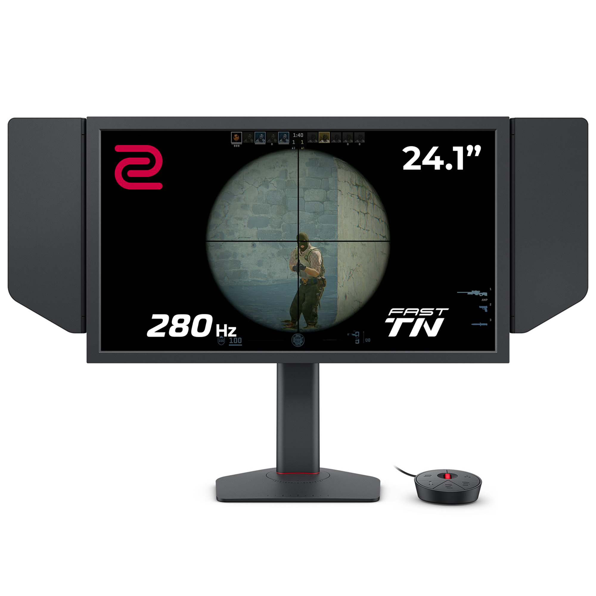 BenQ Zowie XL2540X+ 24.1" Fast TN 280Hz Height Adjustable Esports Gaming Monitor