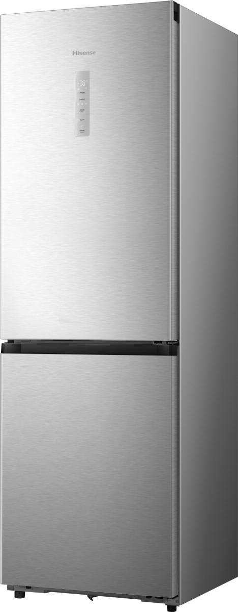 Hisense Sleek inox fridge freezer with 0°C Fresh Box, bottom cooling system, full 90° door opening and counter depth design. Smart layout and stable temperature – image 9