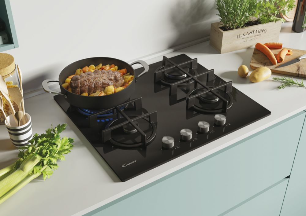 Candy Moderna CVG6BR4WPB Black Built-in – image 2