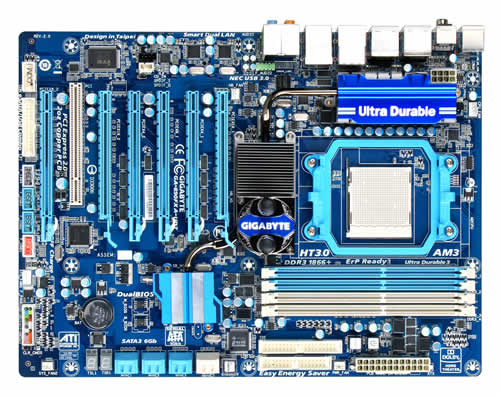 GIGABYTE GA-890FXA-UD7 motherboard AMD 890FX Socket AM3 XL-ATX