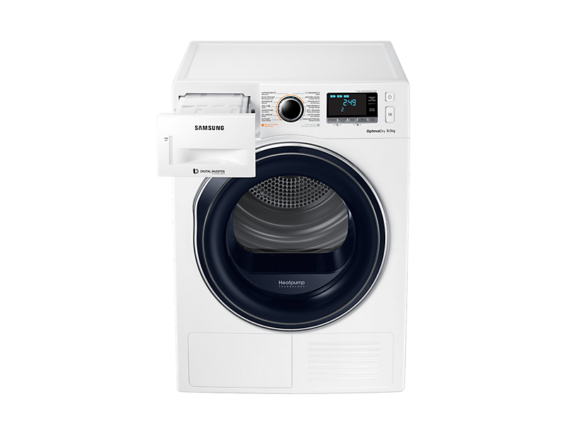 Samsung DV80M6210CW tumble dryer Freestanding Front-load – image 2