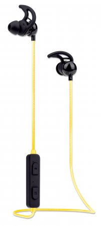 Manhattan Bluetooth In-Ear Headset, Multi Coloured Cable Light, Omnidirectional Mic, Integrated Controls, Ear Hook for Secure Fit, 5 hour usage time (approx), M – image 5