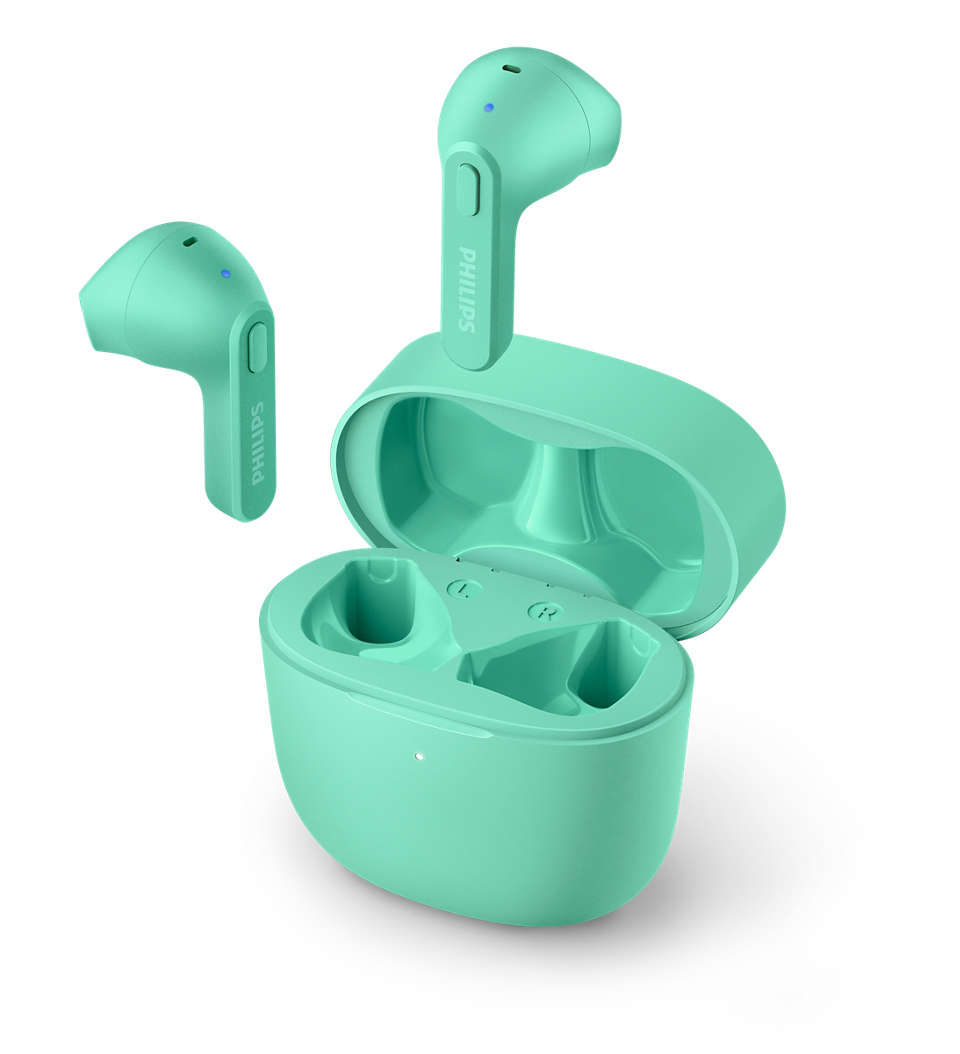 Philips 2000 series TAT2236GR Headset Wireless In-ear Calls/Music Bluetooth Turquoise – image 4