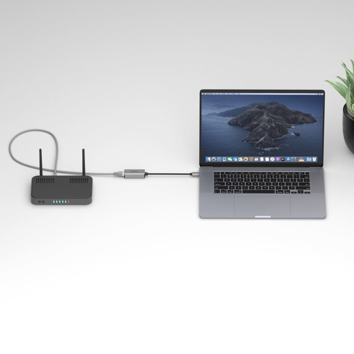 Marmitek Connect USB C to Ethernet - USB-C to Ethernet adapter – image 3
