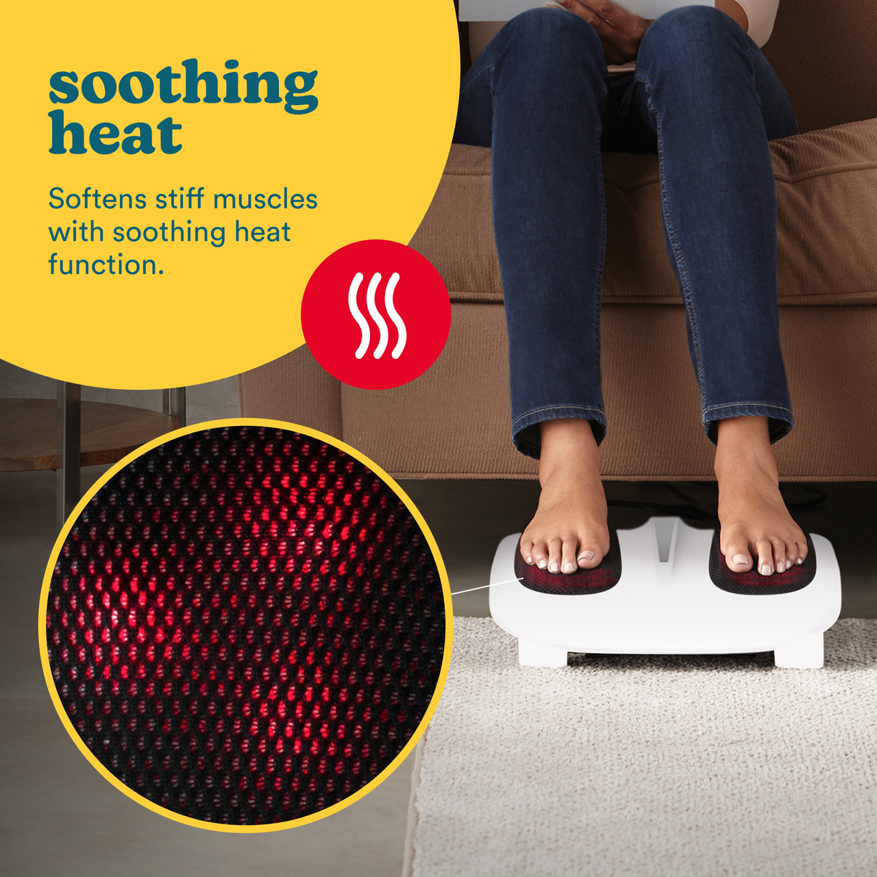 HoMedics FM-TS9 massager Foot White – image 3