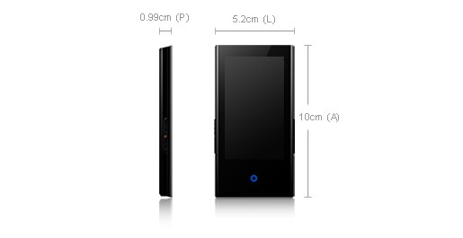 Samsung YP-P2J - 8GB MP3 Player, Black – image 2