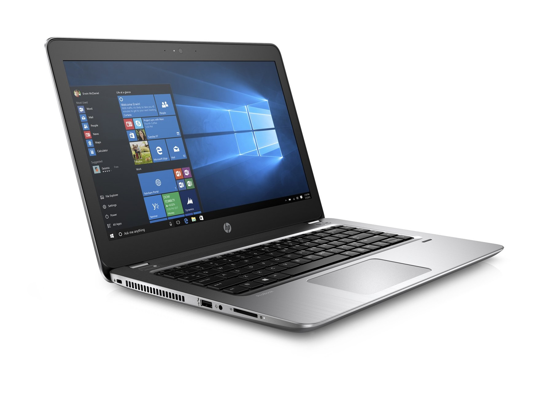 HP 440 G4 + Elite USB-C Docking Station