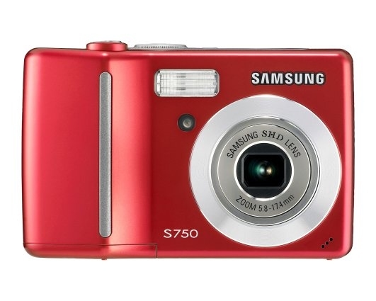 Samsung S750 1/2.5" 7.2 MP CCD Red – image 1