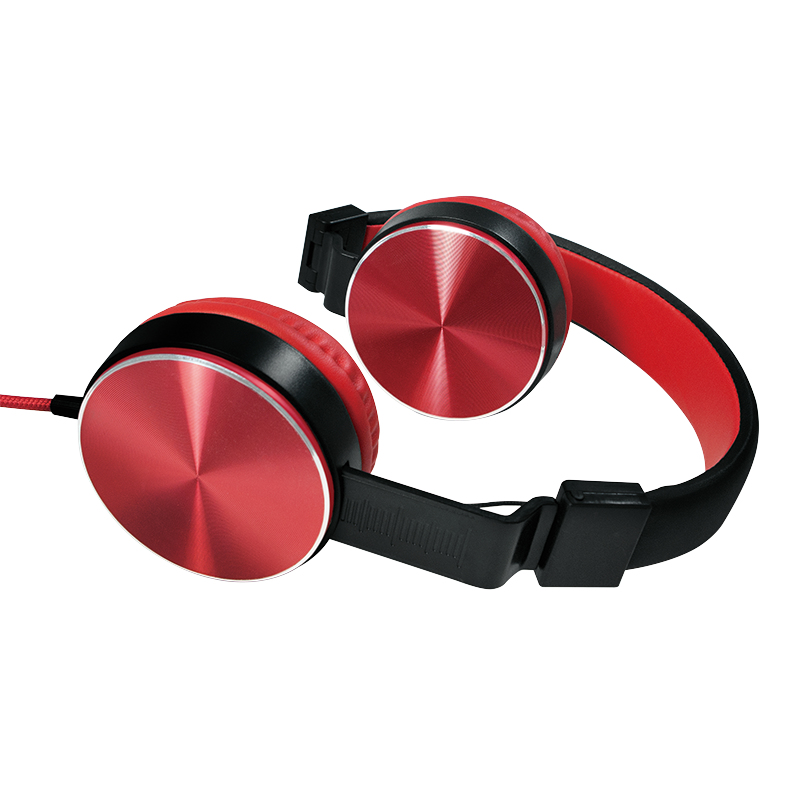 LogiLink HS0049RD headphones/headset Wired Head-band Music Black, Red – image 3