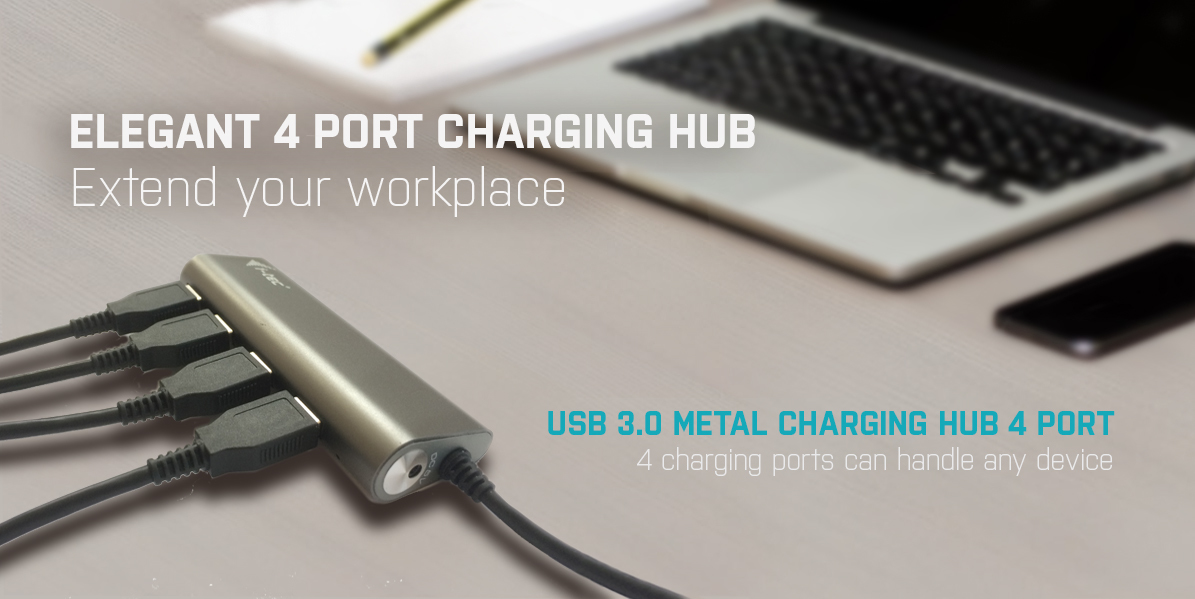 i-tec Metal Superspeed USB 3.0 4-Port Hub – image 9