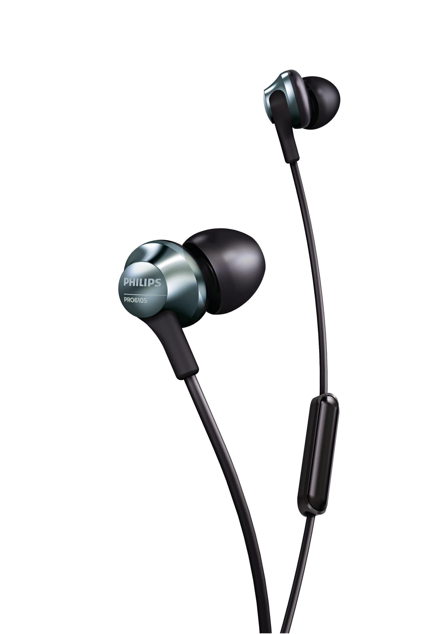 Philips PRO6105BK Headset Wired In-ear Calls/Music Black